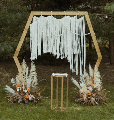 Macrame dekoracijos