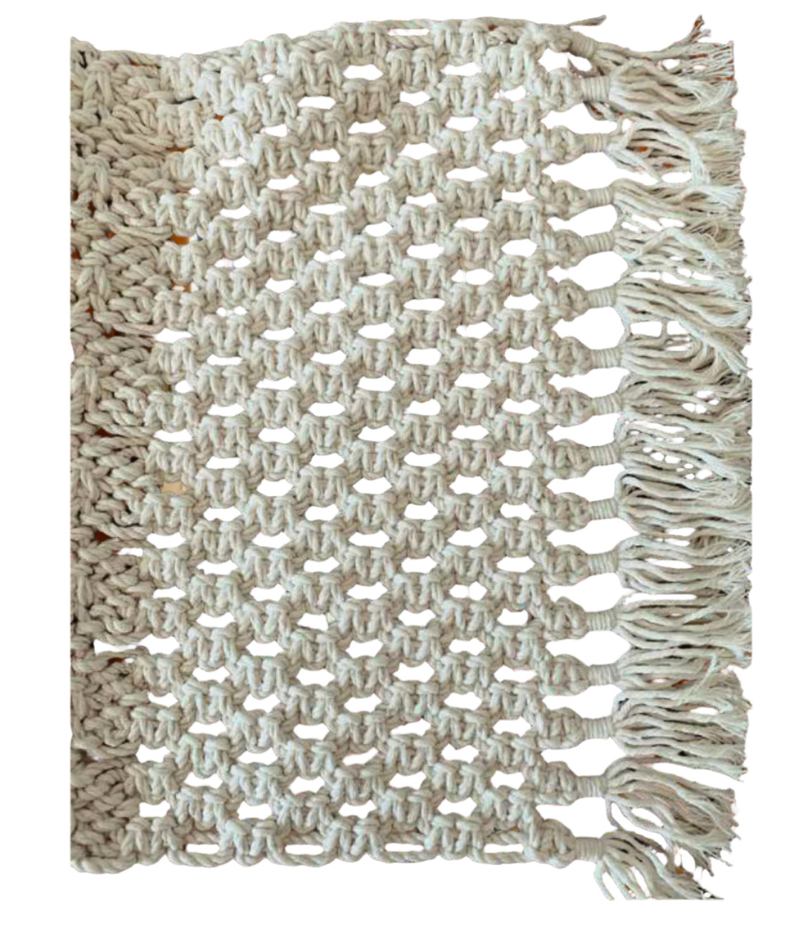 Macrame stalo takeliai