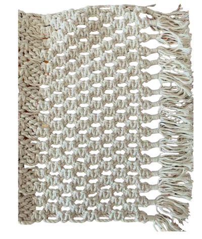 Macrame stalo takeliai
