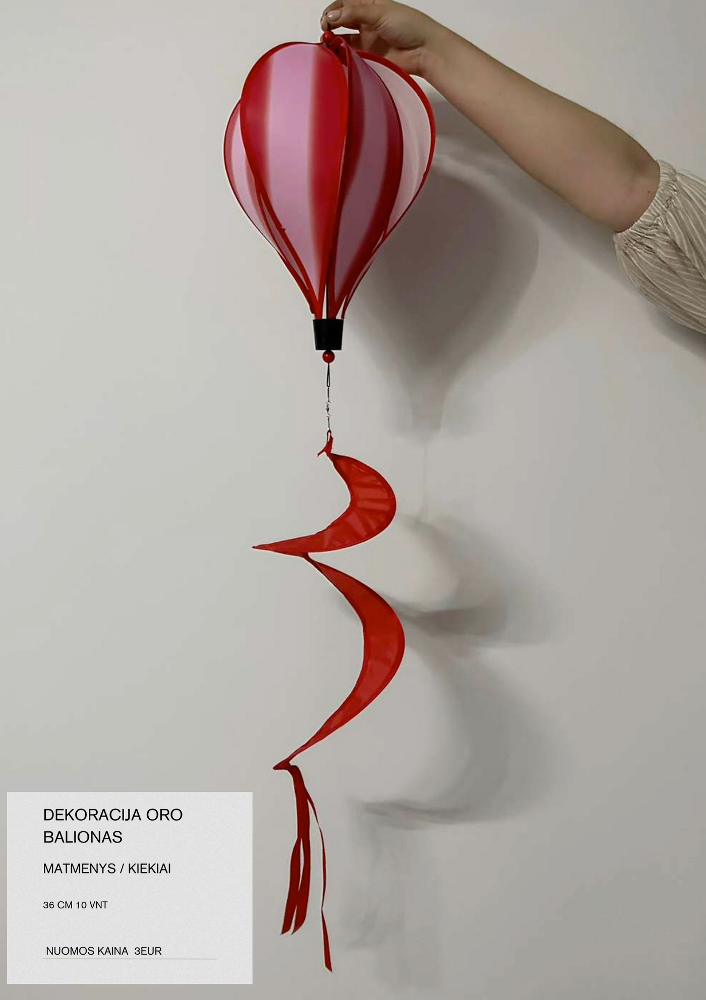 Dekoracija oro balionas