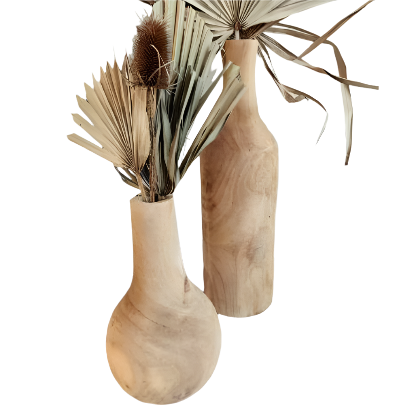 Boho stiliaus vazos